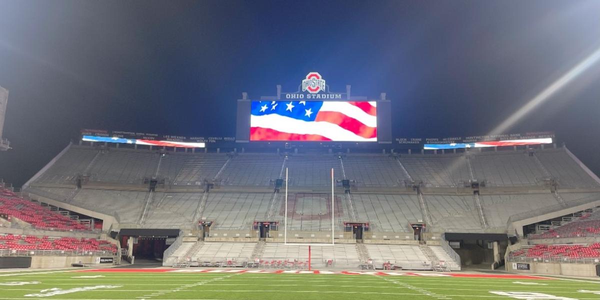 Ohio Stadium for the 9/11 Stair Climb